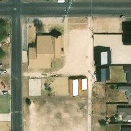 Seminole Beach Volleyball Court — aerial view