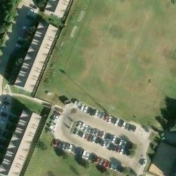 Dallas Beach Volleyball Court #5 — aerial view