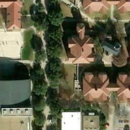 Fort Worth Beach Volleyball Court #6 — aerial view