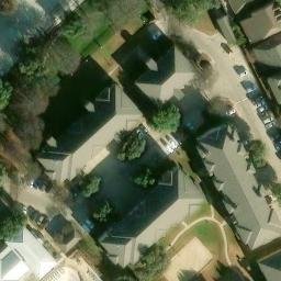 Fort Worth Beach Volleyball Court #3 — aerial view