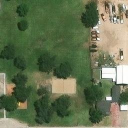 Hobbs Beach Volleyball Court #1 — aerial view