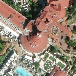 Coronado Island — aerial view