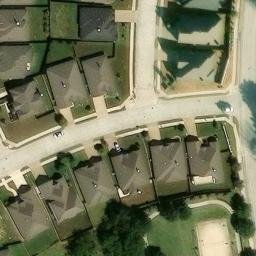 Benbrook Beach Volleyball Court — aerial view