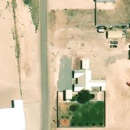 Gaines County Beach Volleyball Court #1 — aerial view