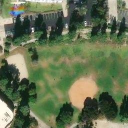 Otay Ranch Beach Volleyball Court #7 — aerial view