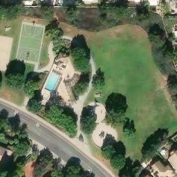 Otay Ranch Beach Volleyball Court #4 — aerial view