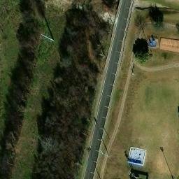 Everman Beach Volleyball Court #2 — aerial view