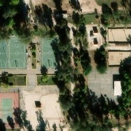 Canchas de Volibol Playero — aerial view