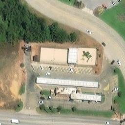 Longview Beach Volleyball Court #2 — aerial view