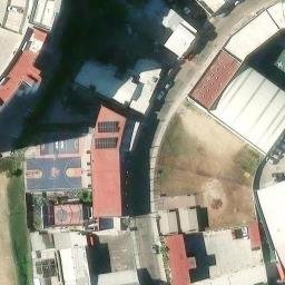 Playas de Tijuana Beach Volleyball Court #1 — aerial view