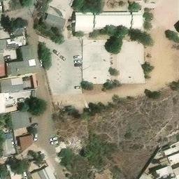 Del. Sanchez Taboada Beach Volleyball Court — aerial view