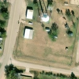 Merkel Beach Volleyball Court — aerial view