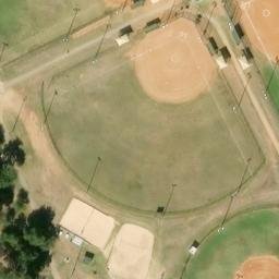 Granbury Beach Volleyball Court #2 — aerial view