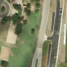Abilene Beach Volleyball Court #4 — aerial view
