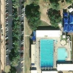 Oro Valley Beach Volleyball Court #1 — aerial view