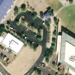 Crossroads At Silverbell District Park - Volleyball Courts — aerial view
