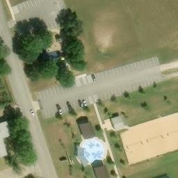 Ennis Beach Volleyball Court — aerial view