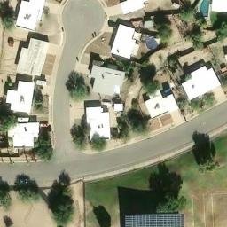 Jaynes Beach Volleyball Court #2 — aerial view