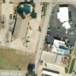 Tyler Beach Volleyball Court #1 — aerial view