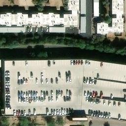Tucson Beach Volleyball Court #33 — aerial view