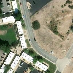 Doña Ana County Beach Volleyball Court — aerial view