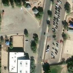 El Rio Acres Beach Volleyball Court — aerial view
