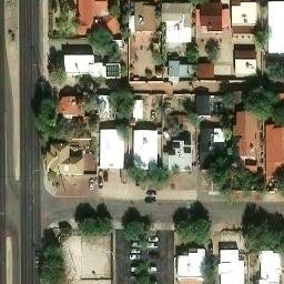 Tucson Beach Volleyball Court #29 — aerial view