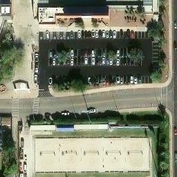 Tucson Beach Volleyball Court #23 — aerial view