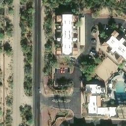 Tucson Beach Volleyball Court #19 — aerial view