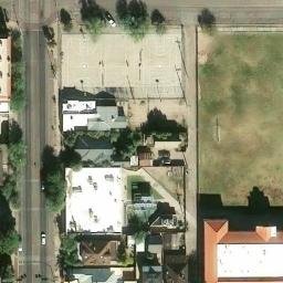 Armory Park Beach Volleyball Court — aerial view