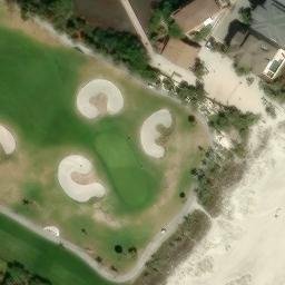 Coco's Volleyball Court — aerial view
