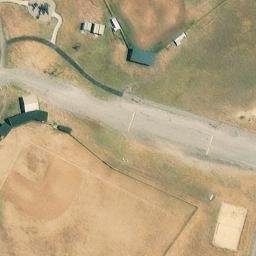 Dublin Beach Volleyball Court — aerial view