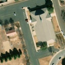 Midland Beach Volleyball Court #9 — aerial view