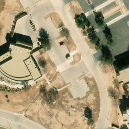 MC Volleyball Court — aerial view