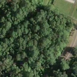 Sand Volleyball Court, GA — aerial view