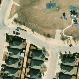 Volleyball Court — aerial view