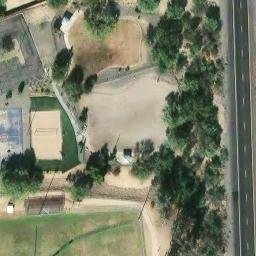 Sahuarita Beach Volleyball Court #1 — aerial view