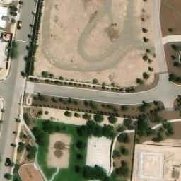 El Paso Beach Volleyball Court #12 — aerial view
