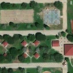 El Paso Beach Volleyball Court #11 — aerial view