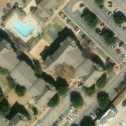 Waco Beach Volleyball Court #4 — aerial view