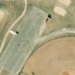 Killeen Beach Volleyball Court #1 — aerial view