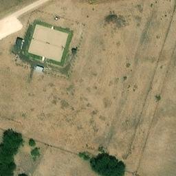 Three Nails Ranch Volleyball — aerial view