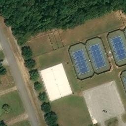 Bay Minette Beach Volleyball Court — aerial view