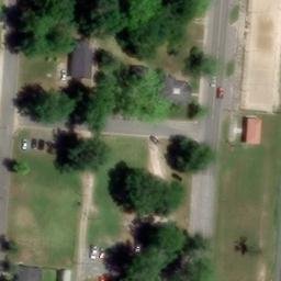 Volley Ball Courts — aerial view
