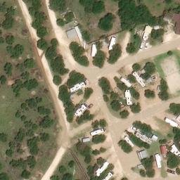 Burnet County Beach Volleyball Court — aerial view