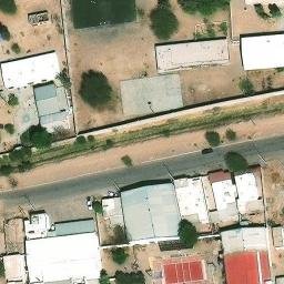 Heroica Caborca Beach Volleyball Court #2 — aerial view