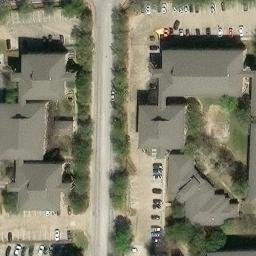 Huntsville Beach Volleyball Court #3 — aerial view