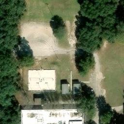 Mobile County Commission District 2 Beach Volleyball Court #4 — aerial view