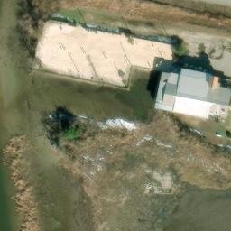 Spanish Fort Beach Volleyball Court #6 — aerial view
