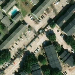College Station Beach Volleyball Court #29 — aerial view